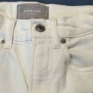 Everlane Women's Cream Slim Pants